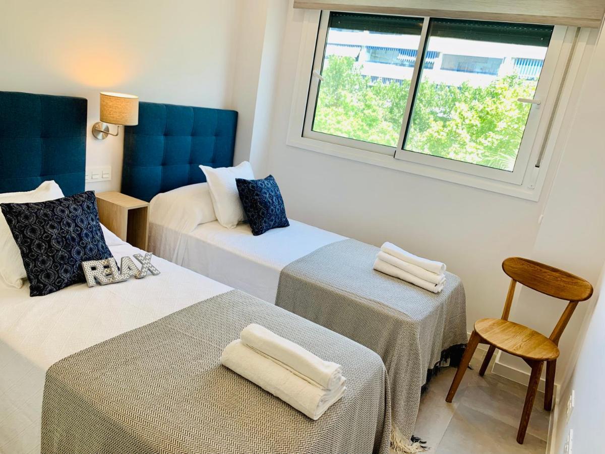 Sea View Luxury New Apartment Marbella Port Esterno foto